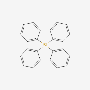 Chemical structure of 5,5'-Spirobi(dibenzosilole)