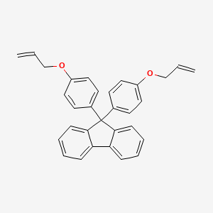 Chemical structure of 9,9-Bis(4-allyloxyphenyl)fluorene