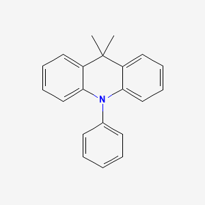 Chemical structure of 9,9-Dimethyl-10-phenyl-9,10-dihydroacridine