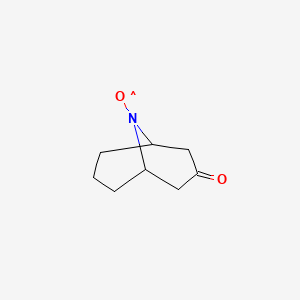 Chemical structure of norpseudopelleterine-N-oxyl