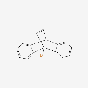 Chemical structure of 9-Bromodibenzobarrelene