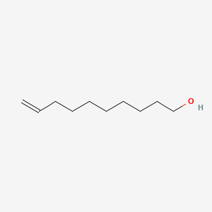 Chemical structure of 9-Decen-1-ol