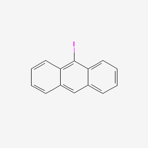 Chemical structure of 9-Iodoanthracene