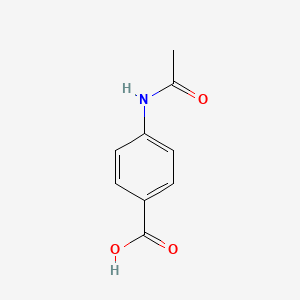 Chemical structure of Acedoben