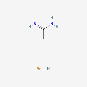 Chemical structure of Acetamidine Hydrobromide