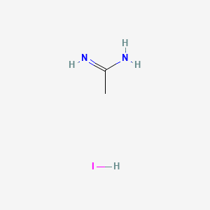 Chemical structure of Acetamidine Hydroiodide