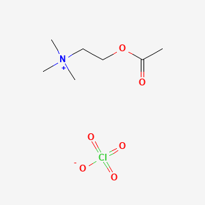 Chemical structure of Acetylcholine perchlorate