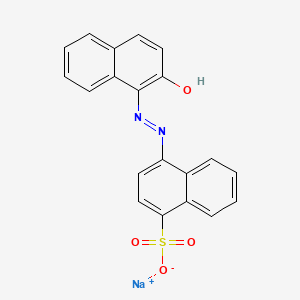 Chemical structure of Acid Red 88