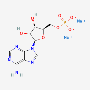 Chemical structure of Adenosine 5'-monophosphate disodium