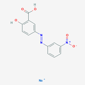 Chemical structure of Metachrome yellow