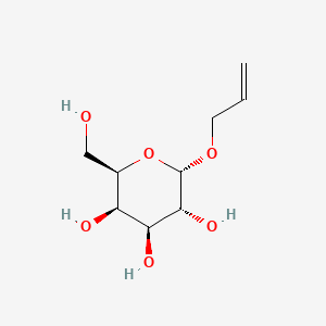Chemical structure of Ally a-D-galactopyranoside