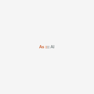 Chemical structure of Aluminum arsenide