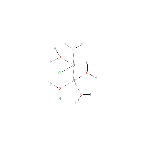 Chemical structure of Aluminum Chlorohydrate