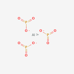 Chemical structure of Aluminum metaphosphate