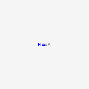 Chemical structure of Aluminum nitride, 99·5% metals basis, 2·0μm