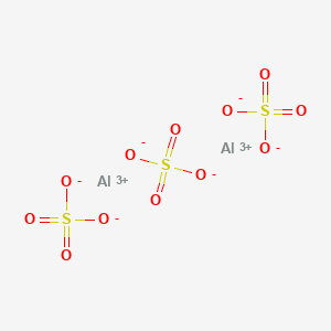 Chemical structure of Aluminum Sulfate