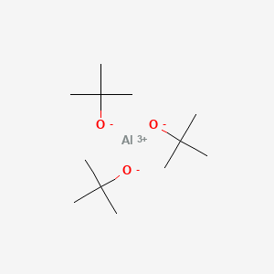 Chemical structure of Aluminum tert-Butoxide