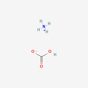 Chemical structure of Ammonium Bicarbonate