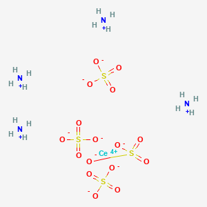 Chemical structure of Ammonium ceric sulfate