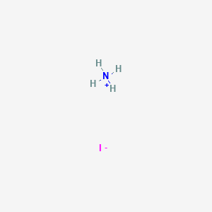 Chemical structure of Ammonium iodide