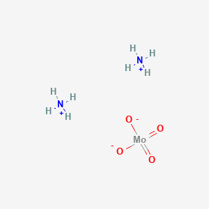 Chemical structure of Ammonium molybdate