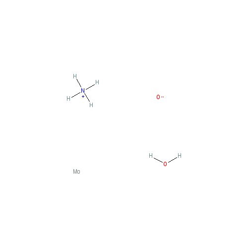 Chemical structure of Ammonium molybdate anhydrous