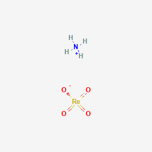 Chemical structure of Ammonium perrhenate(VII)