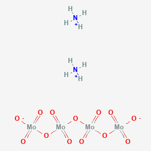 Chemical structure of Ammonium tetramolybdate