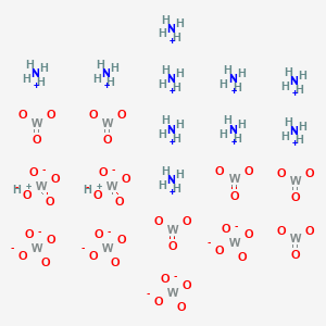 Chemical structure of Ammonium tungstate