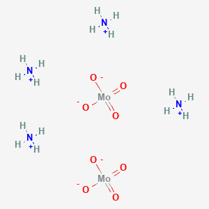 Chemical structure of ammoniumoctamolybdate