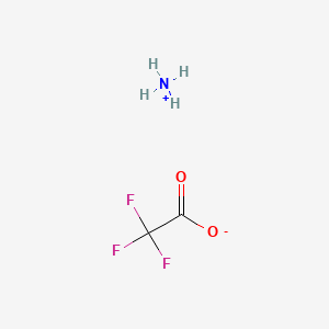 Chemical structure of Ammoniumtrifluoroacetate