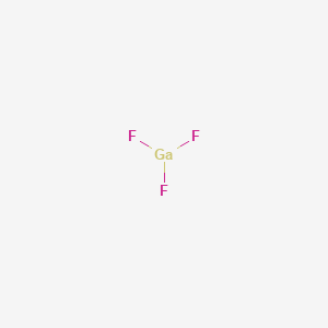 Chemical structure of Gallium fluoride