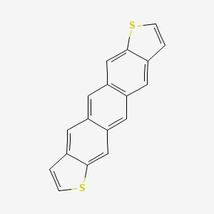 Chemical structure of Anthra[2,3-b:6,7-b']dithiophene