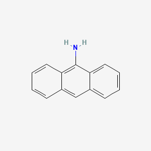 Chemical structure of Anthracen-9-amine