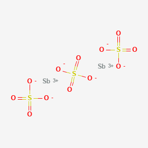 Chemical structure of Antimony(III) sulfate