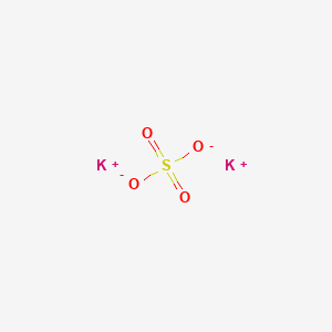Chemical structure of Potassium Sulfate