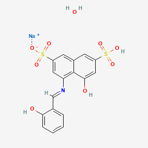Chemical structure of Azomethine-H (sodium hydrate)