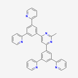 Chemical structure of B2PyMPM