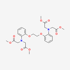 Chemical structure of BAPTA tetramethyl ester