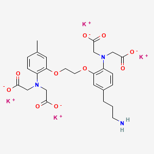 Chemical structure of BAPTA-APM
