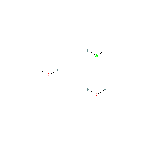 Chemical structure of Barium bromide dihydrate