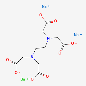 Chemical structure of Barium Disodium Ethylenediaminetetraacetate Hydrate