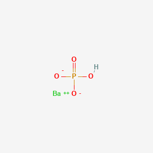 Chemical structure of Barium hydrogen phosphate