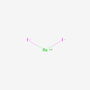 Chemical structure of Barium iodide