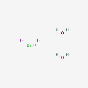 Chemical structure of Barium iodide dihydrate