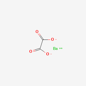 Chemical structure of Barium Oxalate