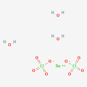 Chemical structure of Barium perchlorate trihydrate