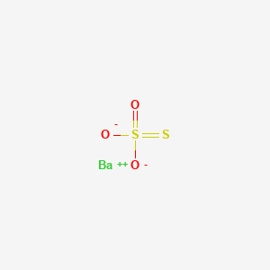 Chemical structure of Barium thiosulfate