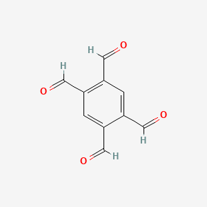 Chemical structure of Benzene-1,2,4,5-tetracarbaldehyde