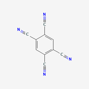 Chemical structure of 1,2,4,5-Benzenetetracarbonitrile
